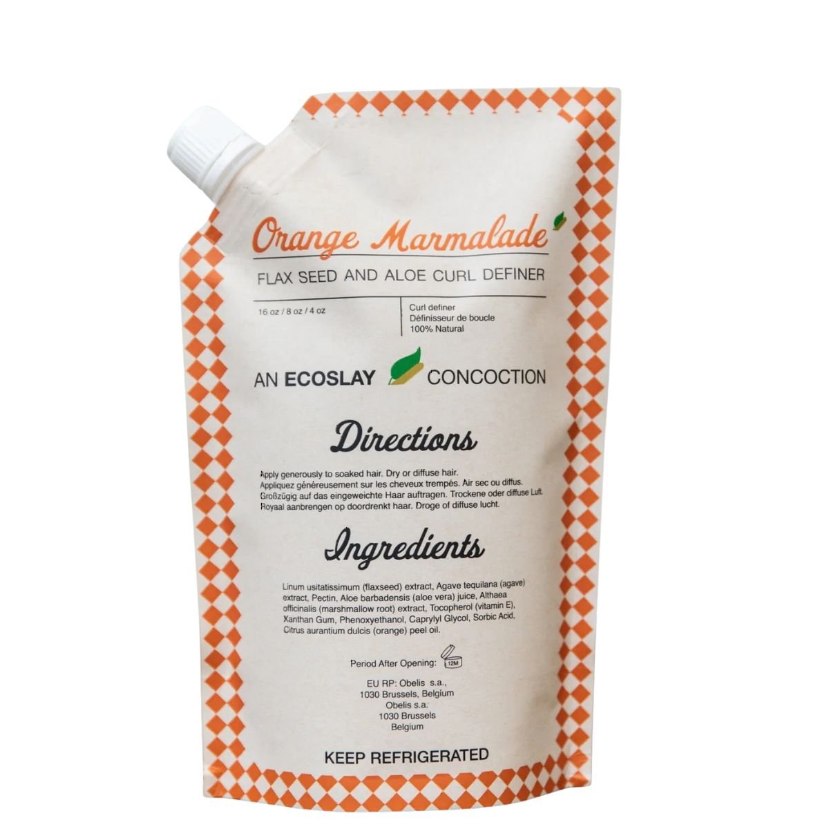 Gel coiffant Ecoslay best-seller pour définir les cheveux bouclés, frisés et crépus après le leave-in. Boutique à Paris ou livraison rapide France / Europe.