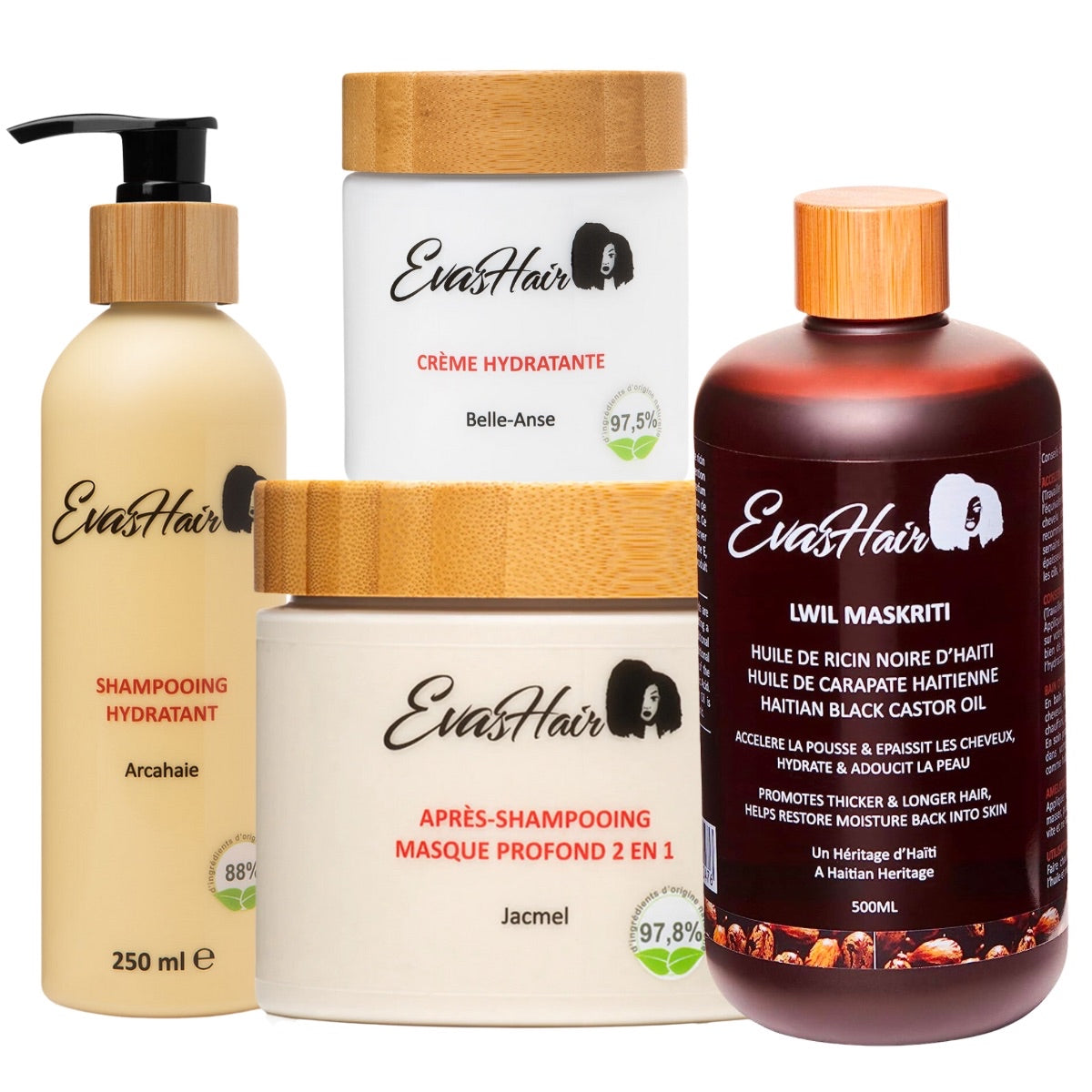 Evashair - PACK - Routine capillaire complète (Promotion -5%)