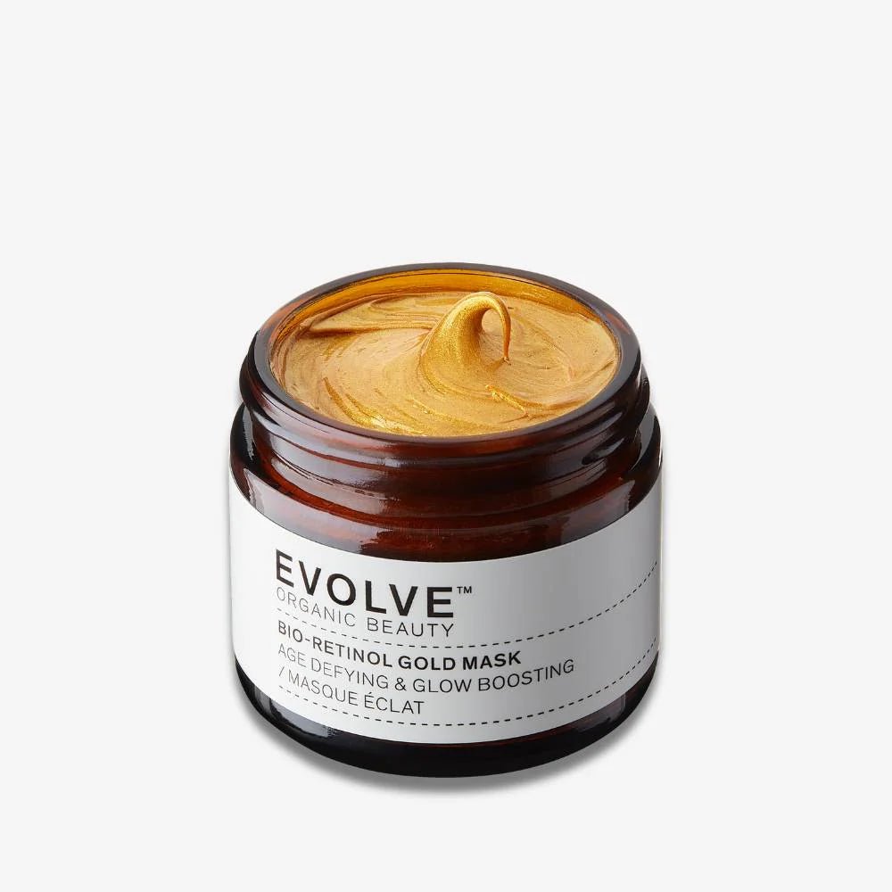 Evolve Organic Beauty • Bio - Retinol Gold Mask - Colorful Black