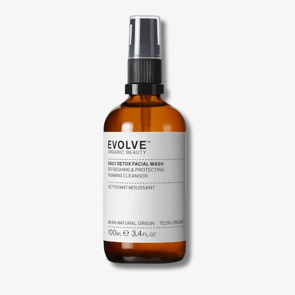 Evolve Organic Beauty • Daily Detox Facial Wash - Colorful Black