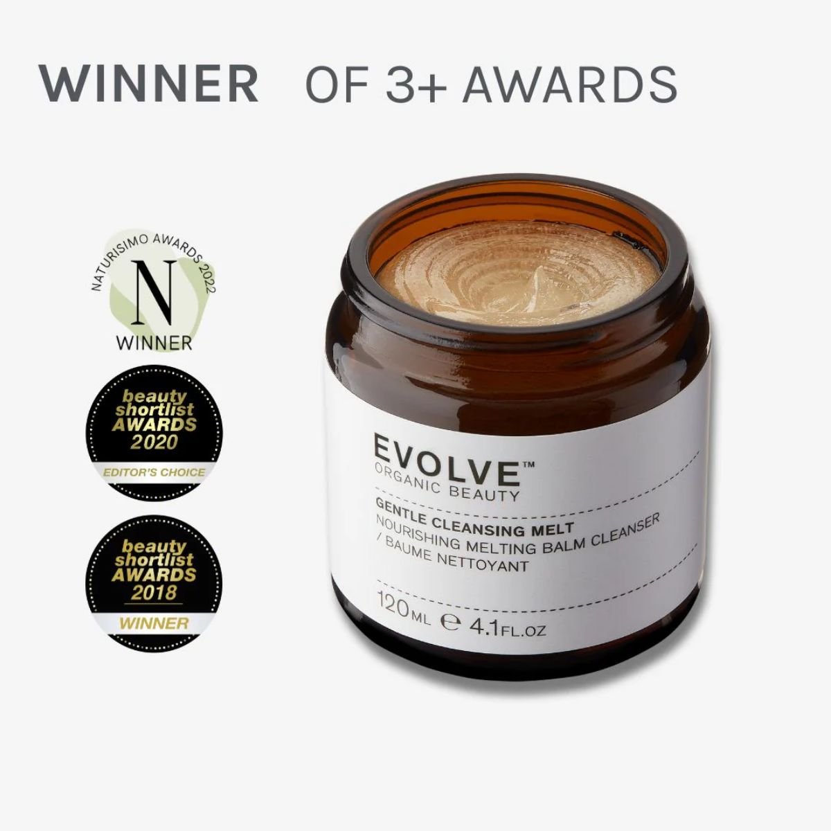 Evolve Organic Beauty • Gentle Cleansing Melt (baume nettoyant) - Colorful Black
