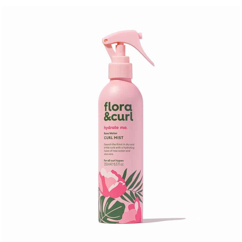 Flora & Curl - Hydrate Me - Curl Mist (spray hydratant) - Colorful Black