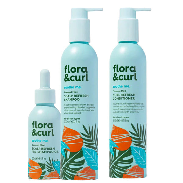Flora &amp; Curl - Clarifying Wash Day PACK - 3 products