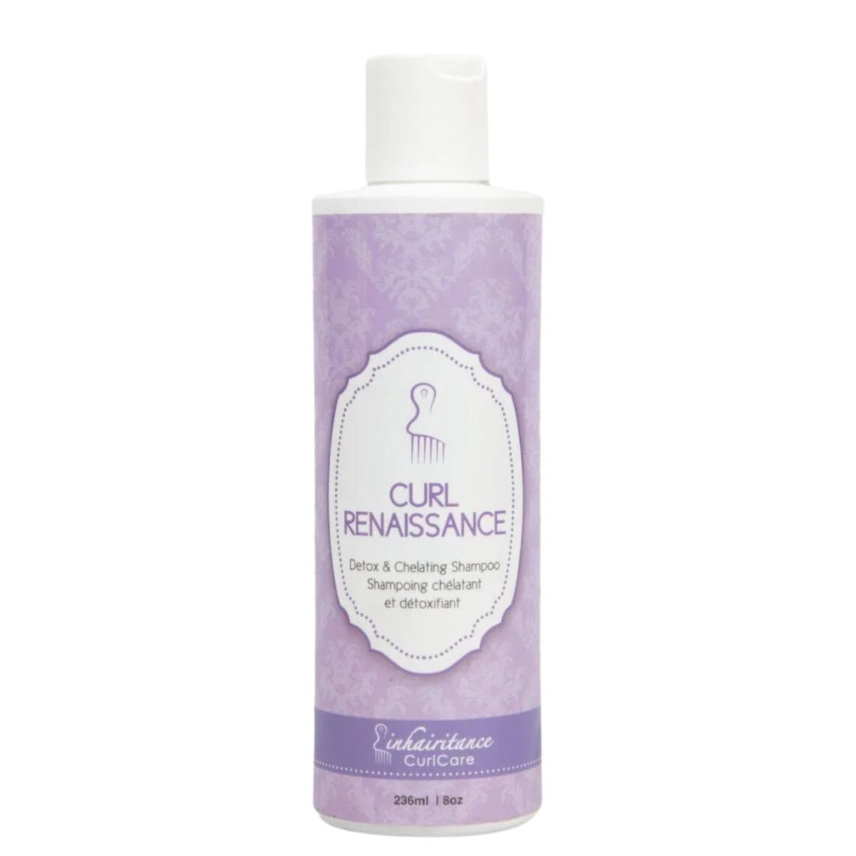 Shampoing chélateur sans sulfates pour cheveux bouclés/crépus. Curl Renaissance purifie, détoxifie et restaure la légèreté des boucles. En boutique ou en ligne.