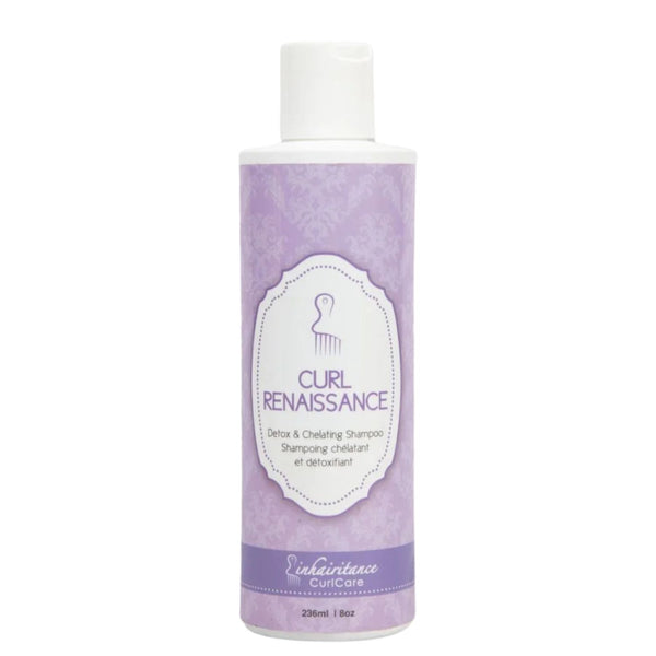 Shampoing chélateur sans sulfates pour cheveux bouclés/crépus. Curl Renaissance purifie, détoxifie et restaure la légèreté des boucles. En boutique ou en ligne.