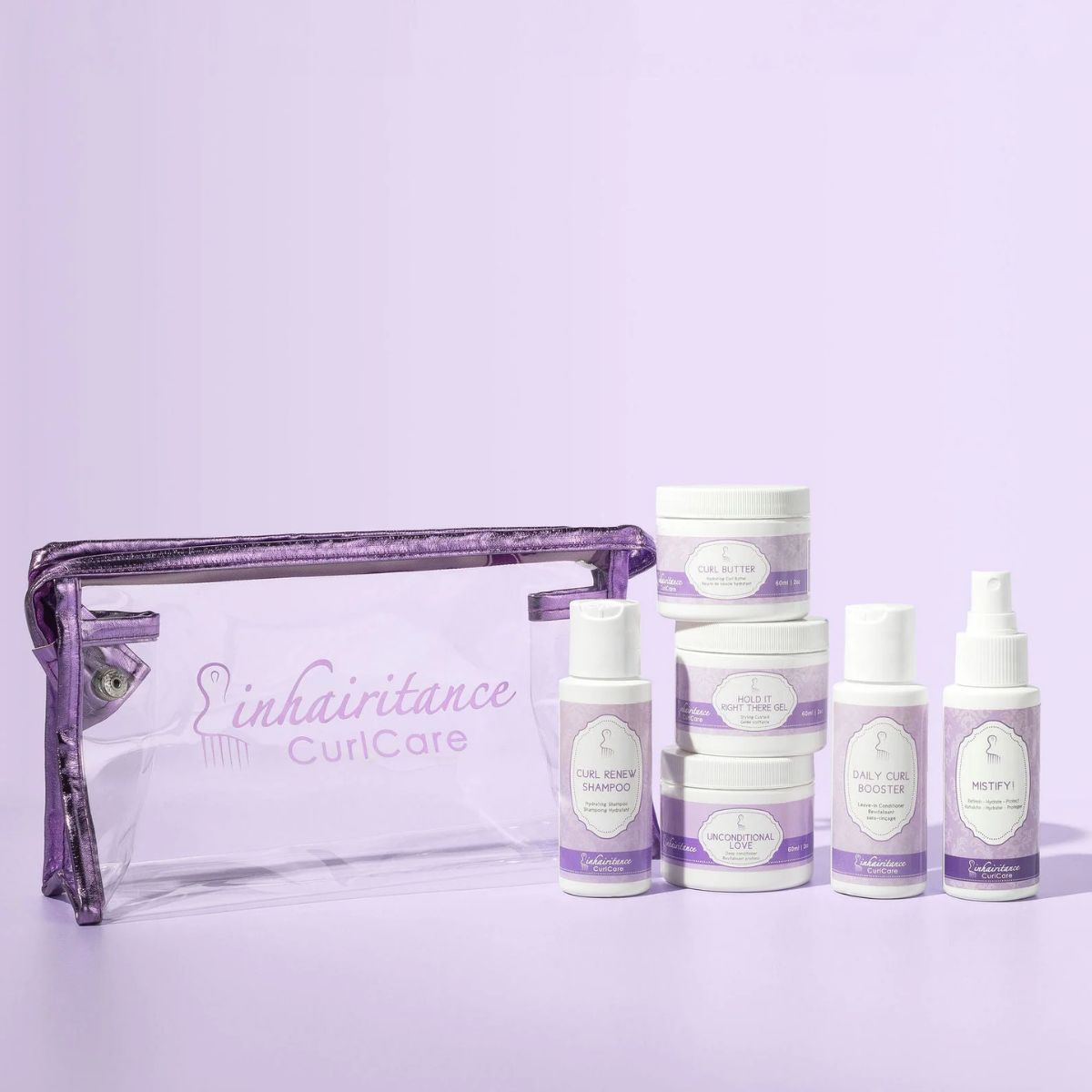 Inhairitance • Curls on the GO Kit (trousse découverte & voyage)