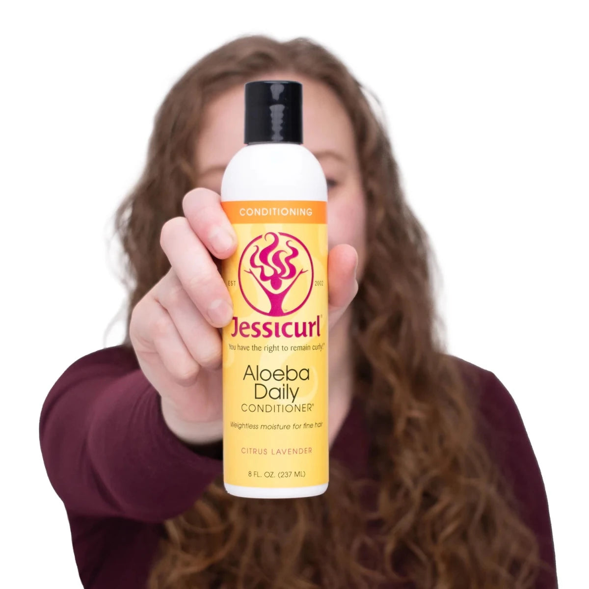 Jessicurl - Aloeba Daily Conditioner (Leave-in Conditioner léger) - Colorful Black