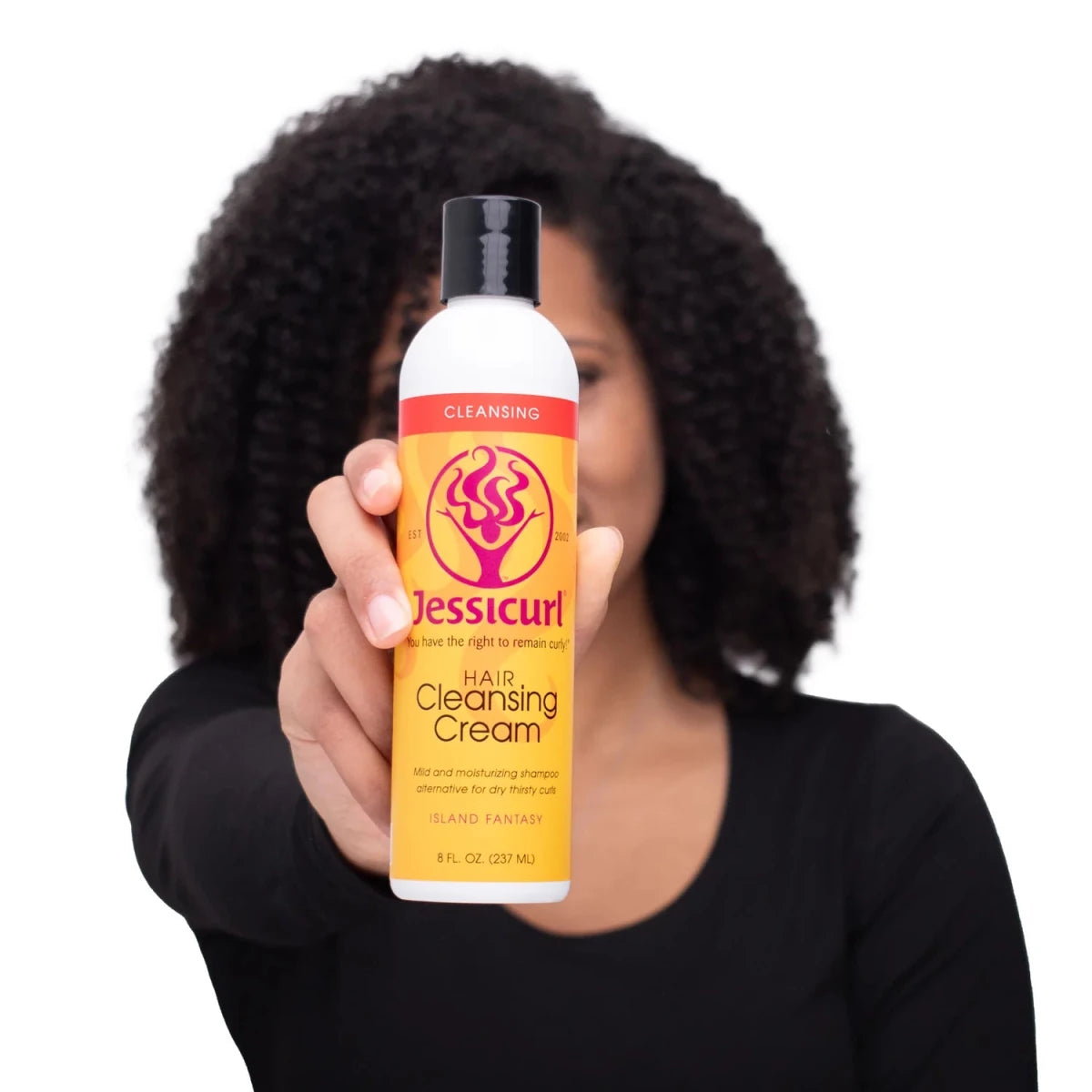 Jessicurl - Hair Cleansing Cream (Crème nettoyante) - Colorful Black
