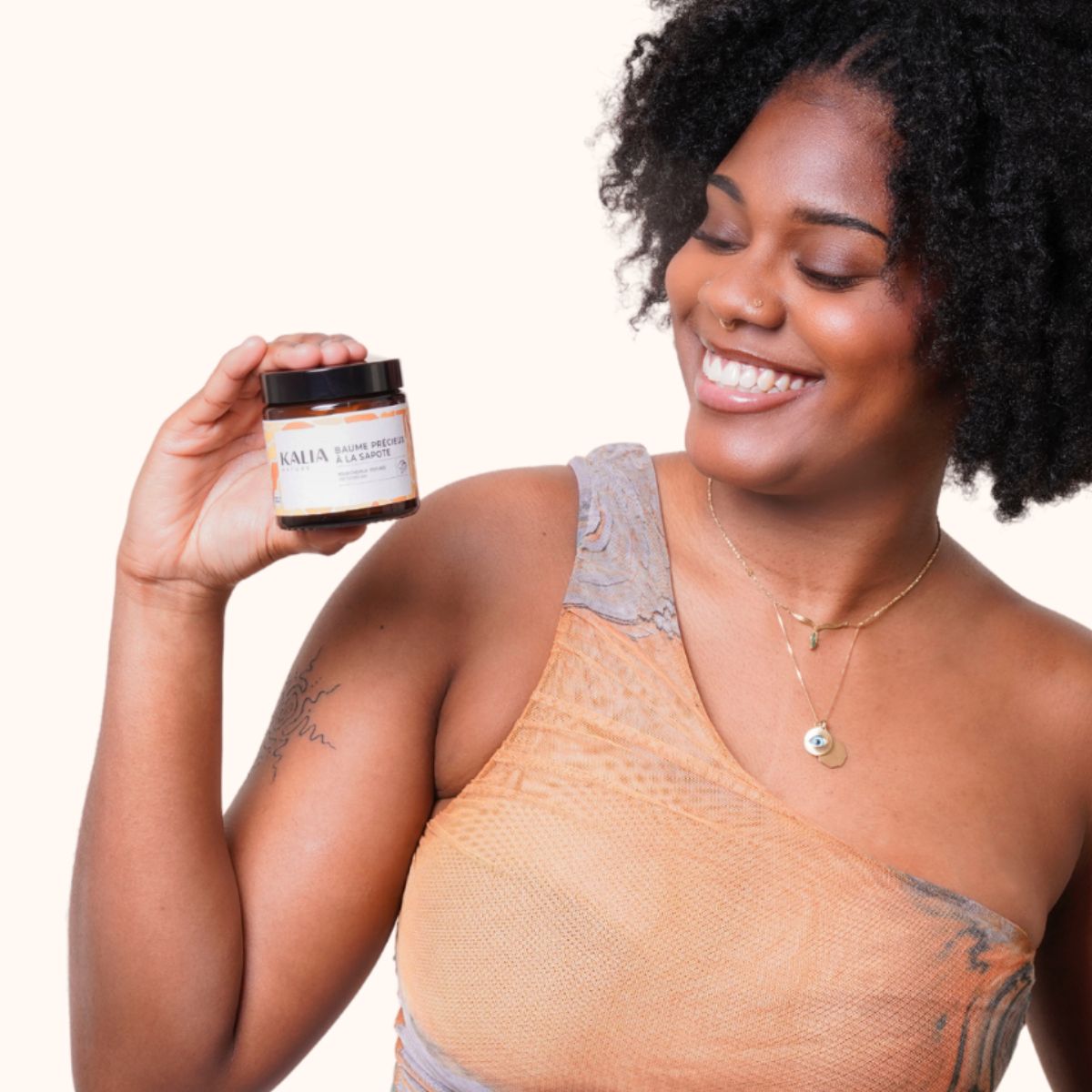 Kalia Nature - Baume Précieux à la Sapote (scellant & coiffant) - Colorful Black