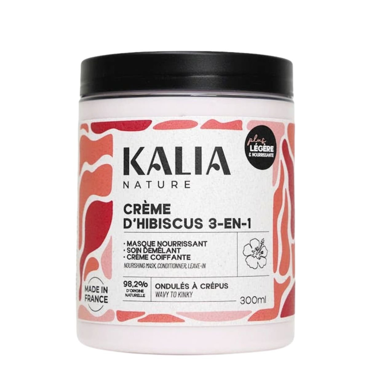 Kalia Nature - Crème d'Hibiscus (soin capillaire multi - usages) - Colorful Black