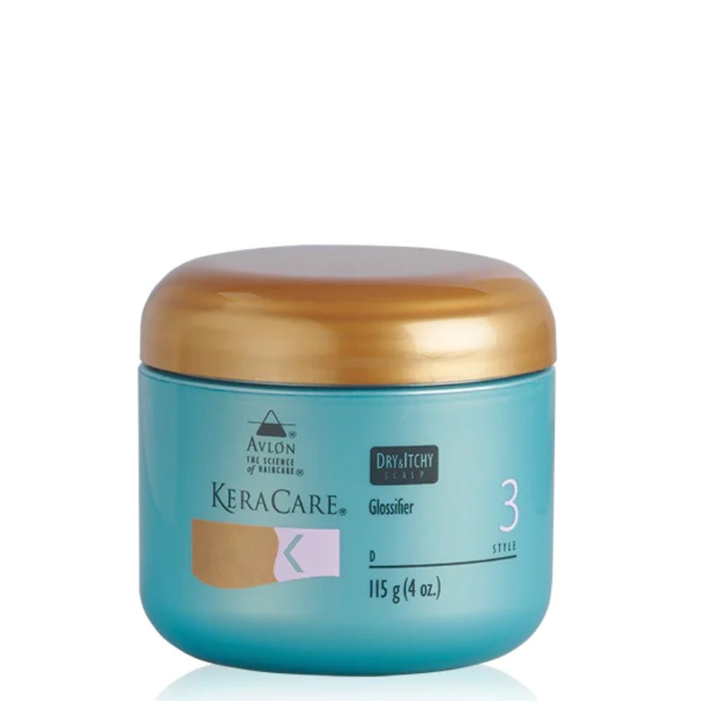 Keracare - Glossifier (crème hydratante / soin du cuir chevelu) - Colorful Black