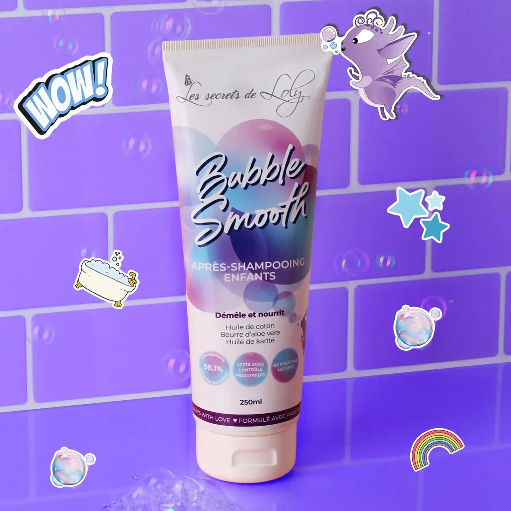 Les Secrets de Loly - Bubble Smooth (après - shampoing enfant) - Colorful Black