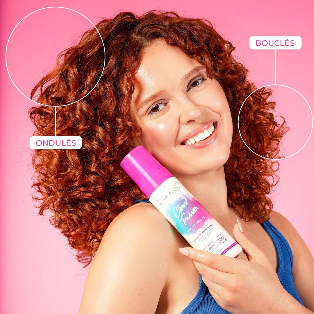 Les Secrets de Loly - Cloud Fusion (mousse coiffante) - Colorful Black