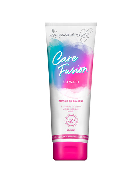 Co-wash / Crème de shampoing pour nettoyer tout en douceur les cheveux dits "texturés" (bouclés, frisés ou "crépus"). Mousse onctueuse pour cheveux et cuir chevelu.