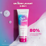 Co-wash / Crème de shampoing pour nettoyer tout en douceur les cheveux dits 