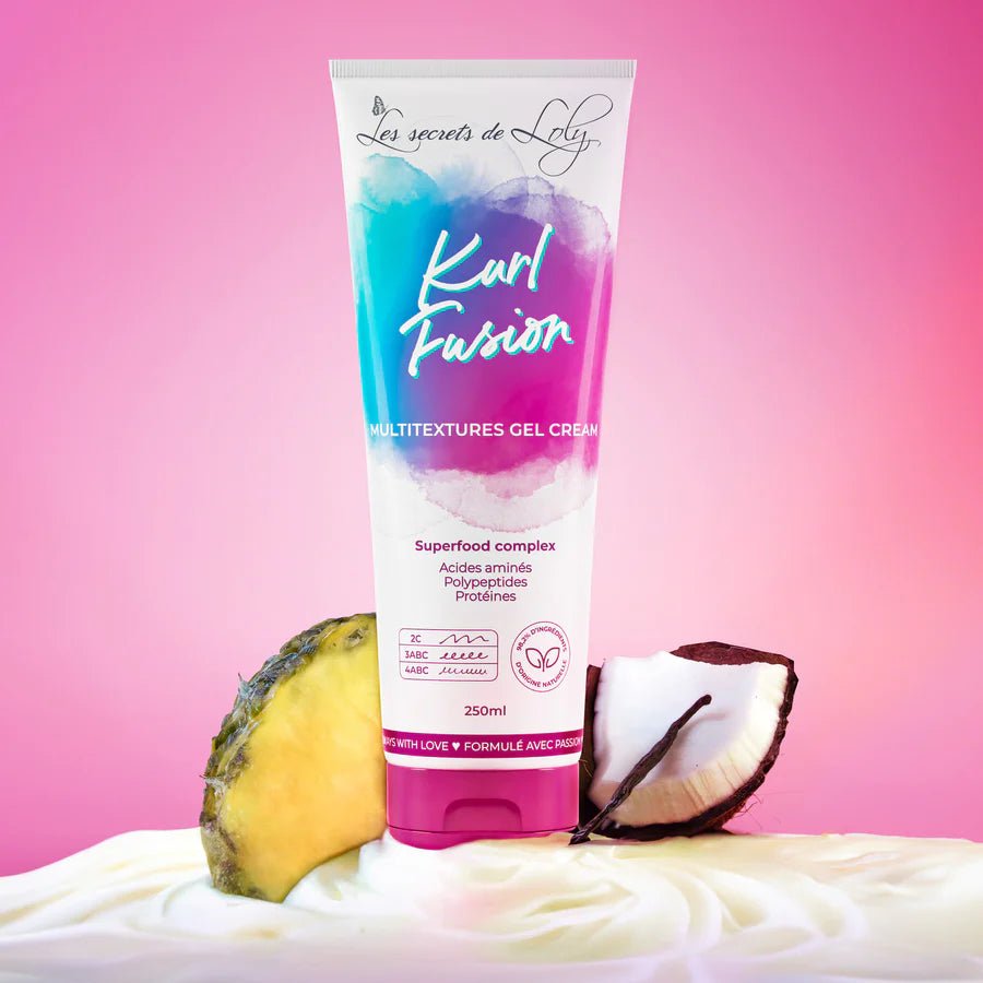 Les Secrets de Loly - Kurl Fusion (leave - in 3 - en - 1) - Colorful Black