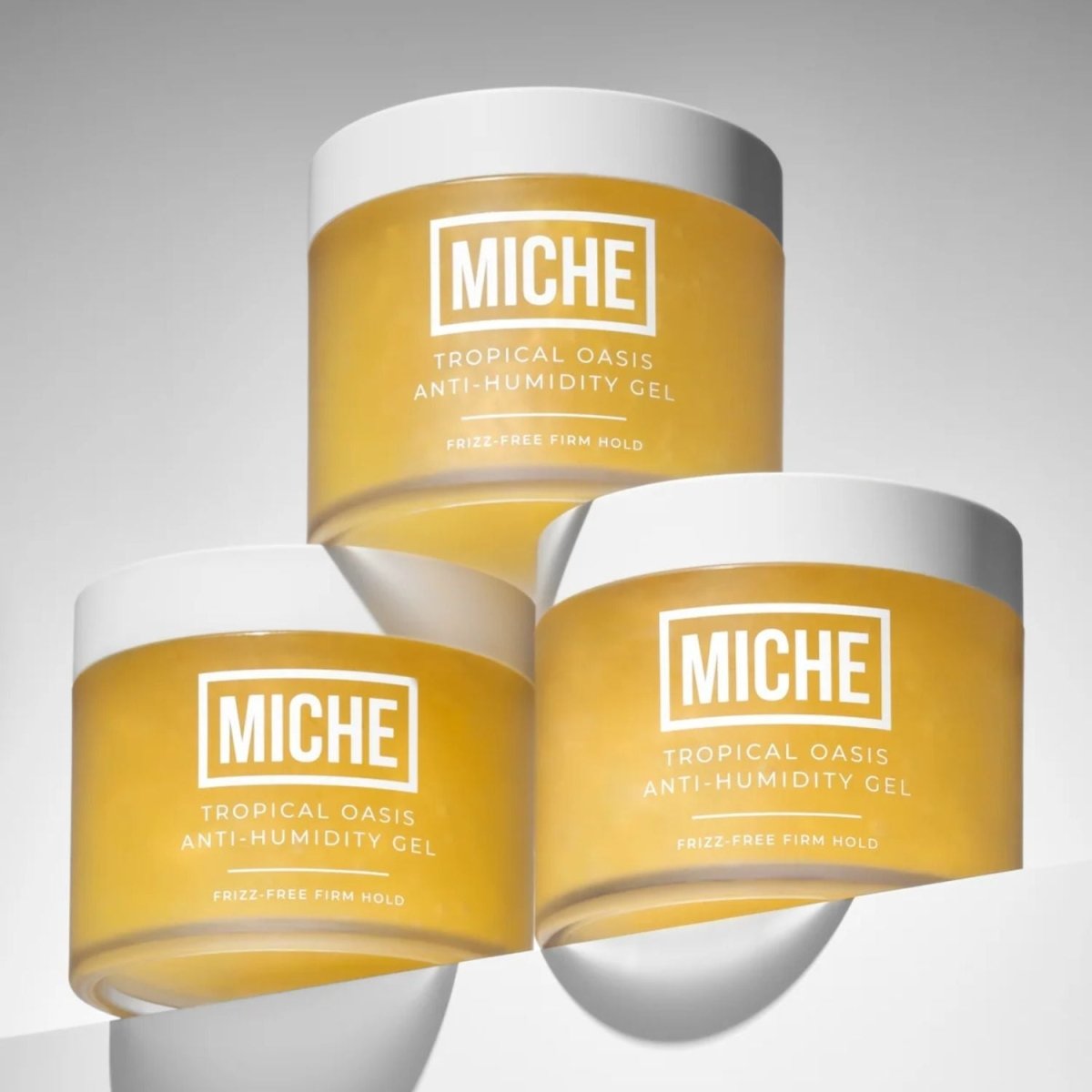 Miche Beauty • ANTI-HUMIDITY GEL • Tropical Oasis x 3 - Colorful Black