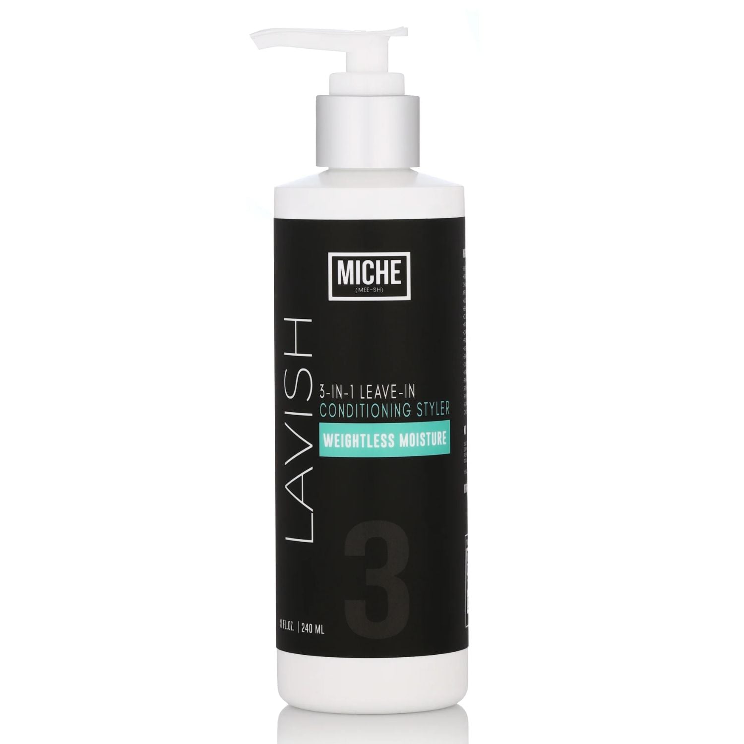 Leave-in Miche Beauty : hydrate, adoucit et démêle sans alourdir. Base idéale avant coiffage, pour des boucles souples, brillantes et définies.