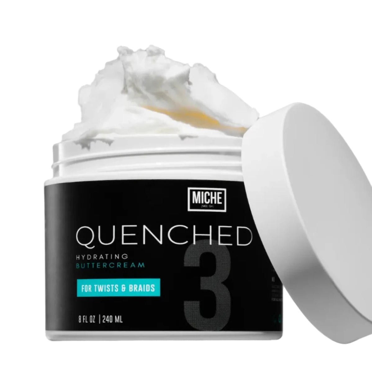 Miche Beauty • QUENCHED Hydrating Buttercream (crème riche) - Colorful Black