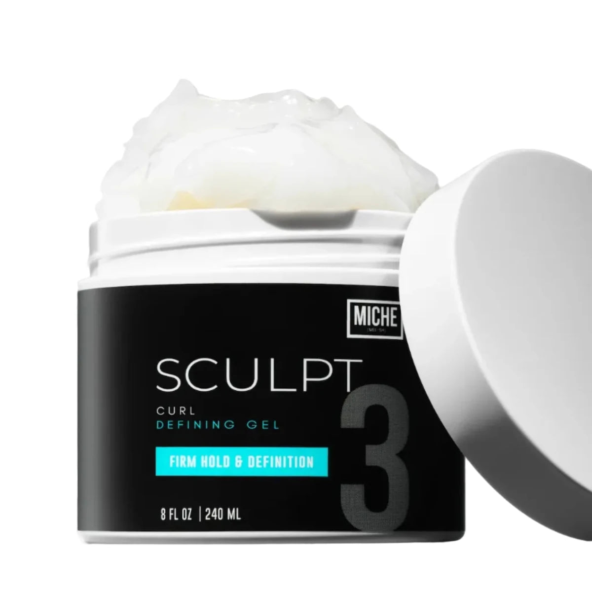 Miche Beauty • SCULPT Curl Defining Gel (gelée) - Colorful Black