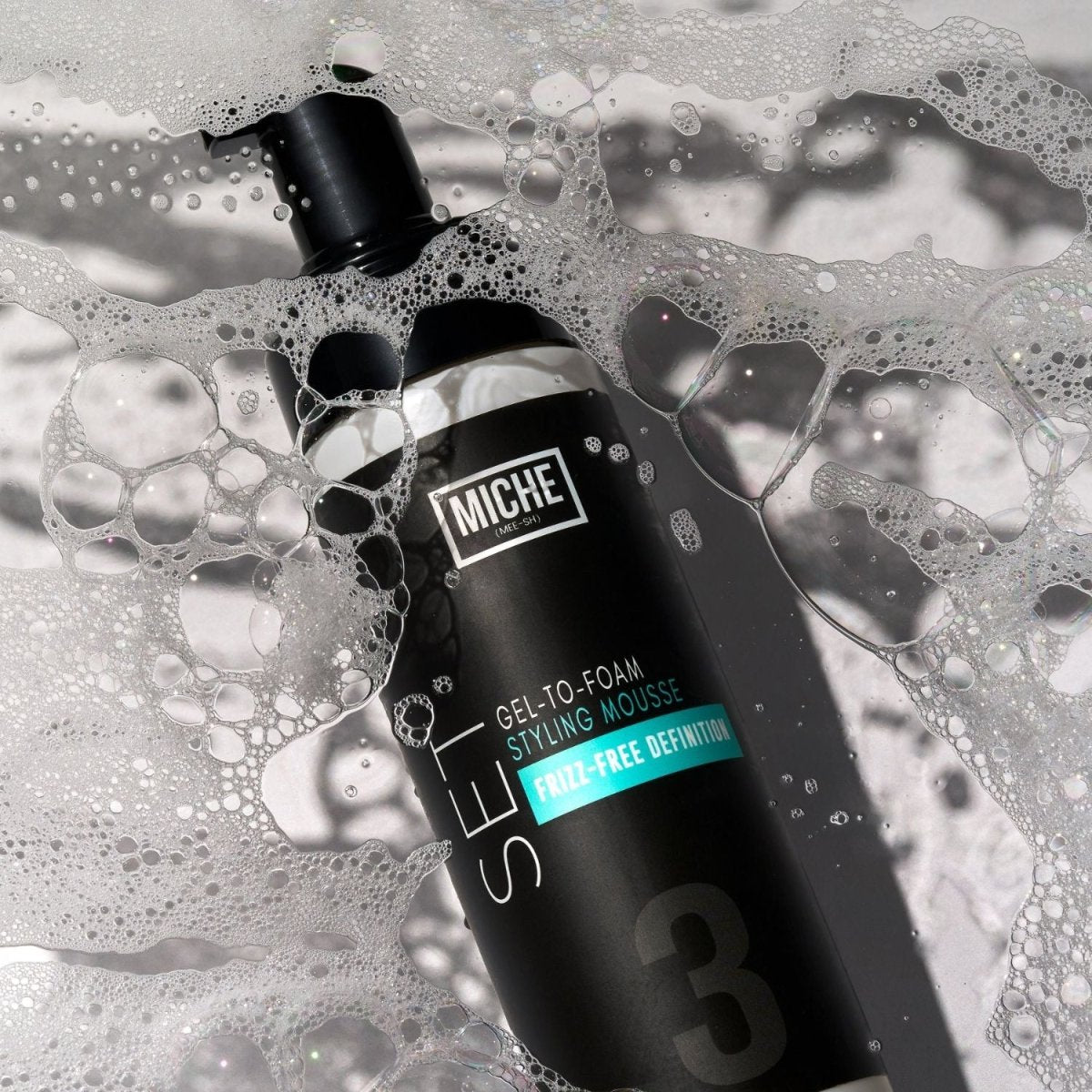 Miche Beauty • SET Curl Defining Mousse (mousse définition) - Colorful Black