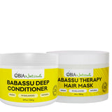 Ce pack Obia comprend le masque hydratant et le masque réparateur. Combinaison idéale pour prendre soin de vos cheveux en alternant entre hydratation et protéines.