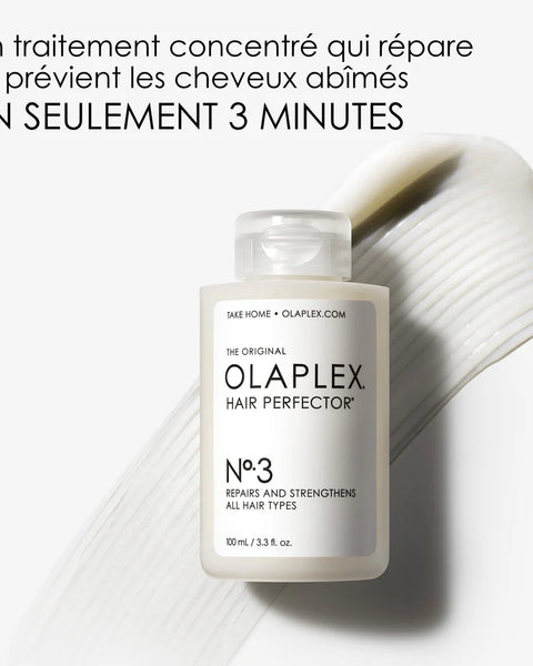 Ce soin intensif agit en profondeur pour restaurer et renforcer la fibre capillaire. Utilisable seul ou combiné à Olaplex n°0 pour des résultats professionnels.