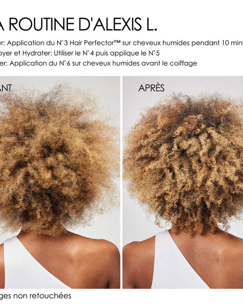 Ce soin intensif agit en profondeur pour restaurer et renforcer la fibre capillaire. Utilisable seul ou combiné à Olaplex n°0 pour des résultats professionnels.