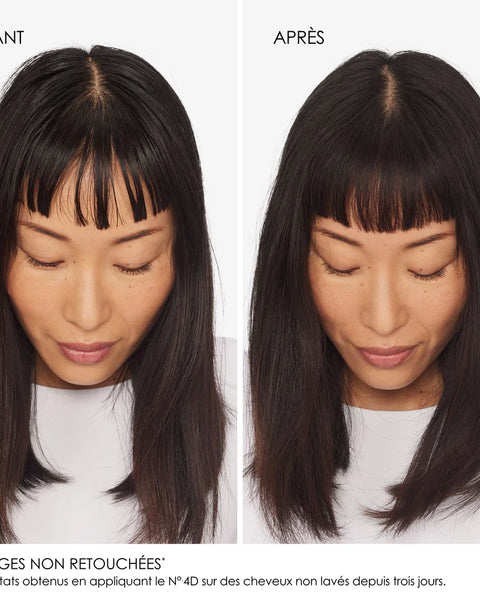 Le shampoing sec Volume Detox Olaplex purifie le cuir chevelu tout en apportant légèreté & volume. Laisse les cheveux frais et propres comme après un shampooing
