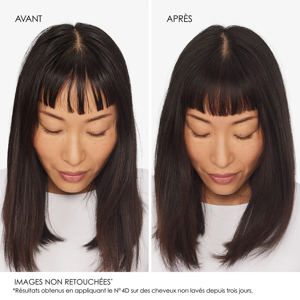 Le shampoing sec Volume Detox Olaplex purifie le cuir chevelu tout en apportant légèreté & volume. Laisse les cheveux frais et propres comme après un shampooing