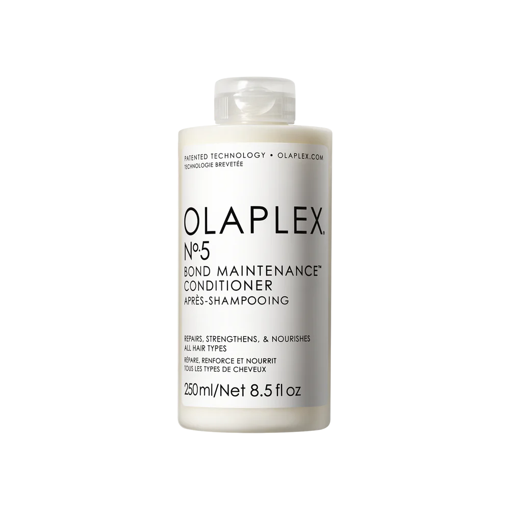 Nº5 Bond Maintenance Conditioner est l'après-shampoing nourrissant ultra-concentré de la gamme Olaplex. Enrichi de la technologie brevetée Olaplex Bond Building