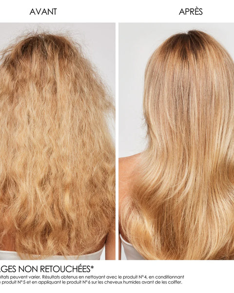 Nº5 Bond Maintenance Conditioner est l'après-shampoing nourrissant ultra-concentré de la gamme Olaplex. Enrichi de la technologie brevetée Olaplex Bond Building
