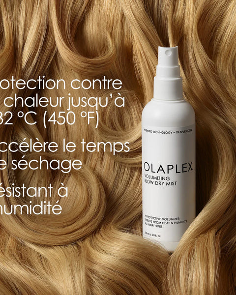 Cette brume légère répare & protège les cheveux tout en facilitant le brushing. Offre un volume modulable, un rebond naturel et une protection contre la chaleur