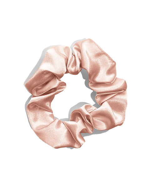 Colorful Black - Chouchou / Scrunchie en satin - Taille standard (à l'unité)