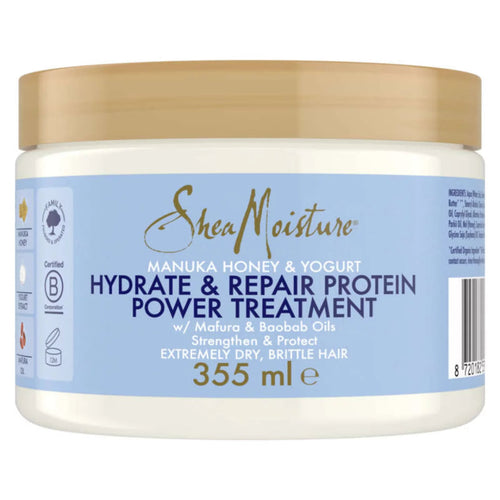 Shea Moisture - Manuka Honey & Yogurt - Repair Protein Power Treatment (Masque protéiné) - Colorful Black