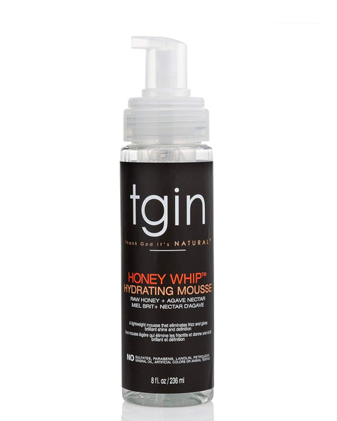 La mousse coiffante Honey Whip Hydrating Mousse de TGIN est idéale pour vos cheveux bouclés Dites adieu aux mousses qui laissent les cheveux secs et cartonnés. 