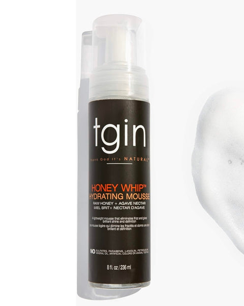 La mousse coiffante Honey Whip Hydrating Mousse de TGIN est idéale pour vos cheveux bouclés Dites adieu aux mousses qui laissent les cheveux secs et cartonnés. 