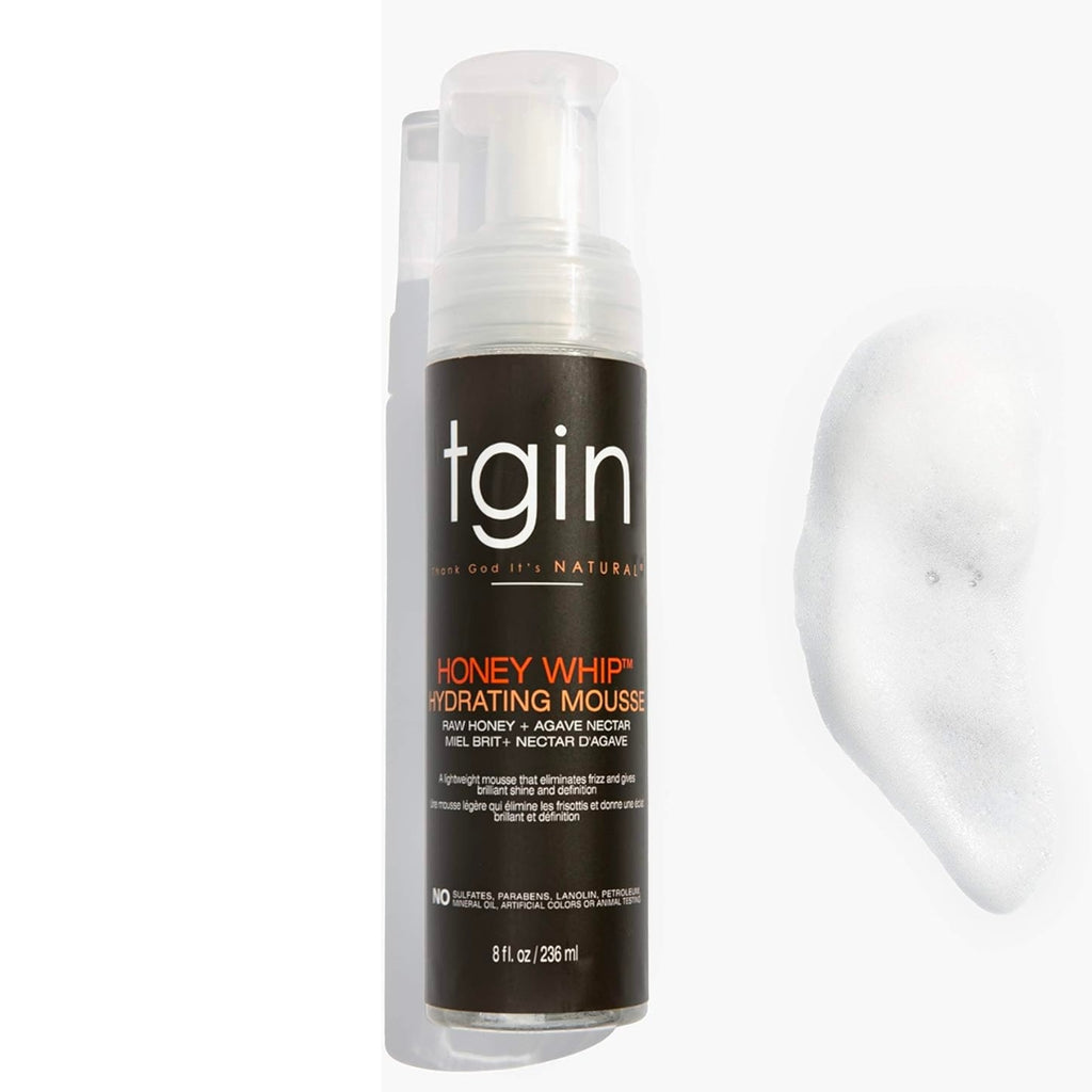 La mousse coiffante Honey Whip Hydrating Mousse de TGIN est idéale pour vos cheveux bouclés Dites adieu aux mousses qui laissent les cheveux secs et cartonnés. 