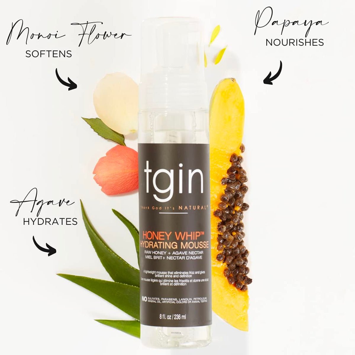 TGIN - Honey Whip Hydrating Mousse - Colorful Black