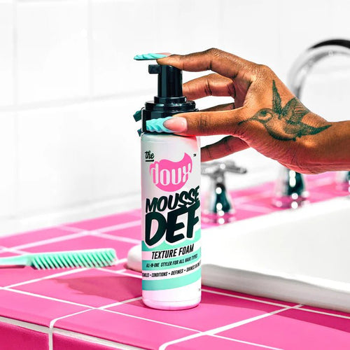 The Doux - Mousse Def Texture Foam (styling mousse) – Colorful Black