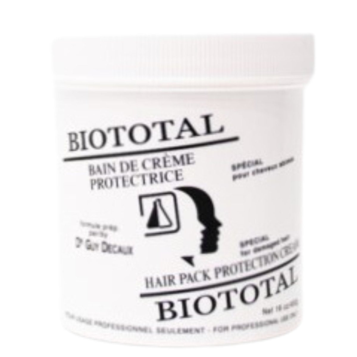 Trichologiste - Biototal - Masque réparateur et crème protectrice - Colorful Black