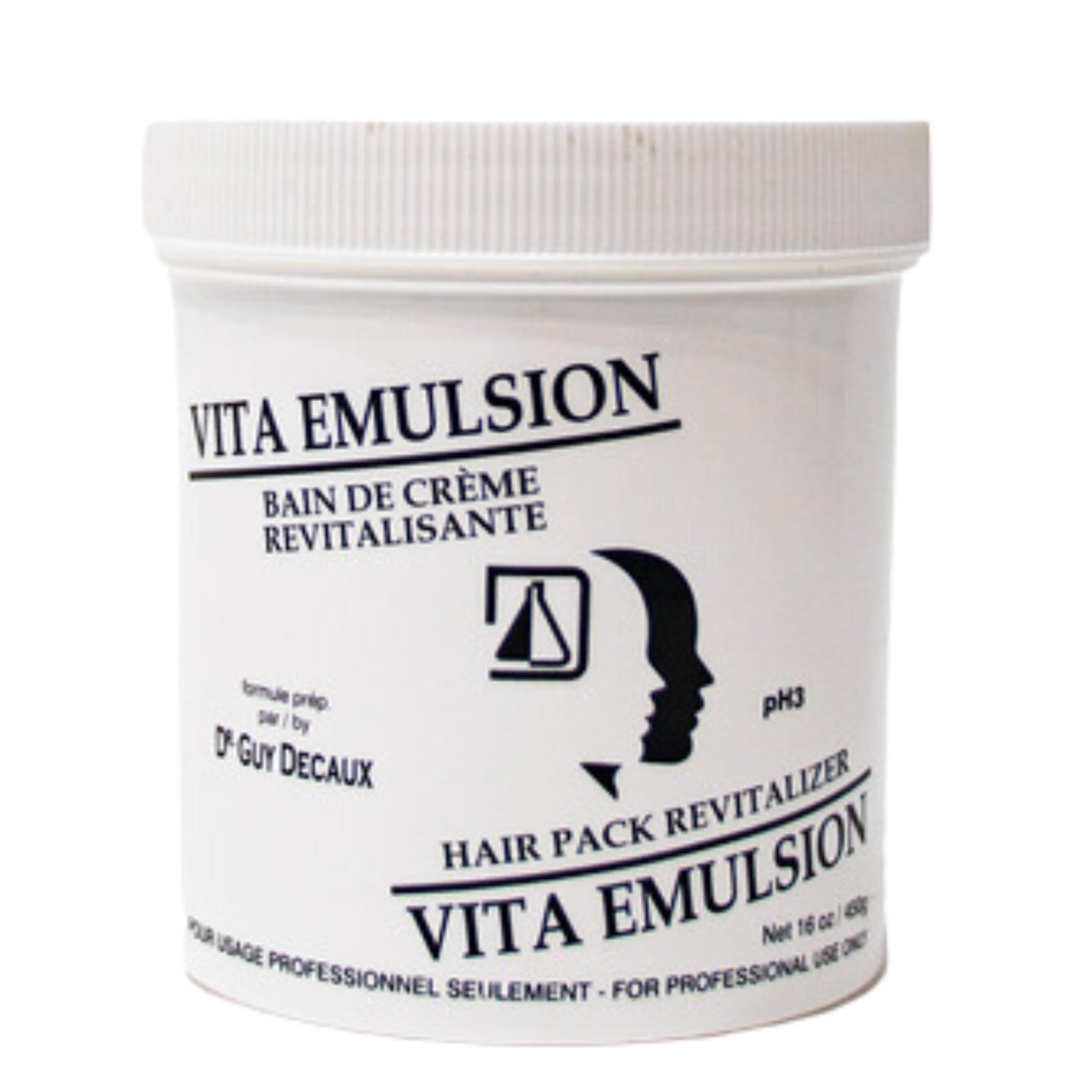 Trichologiste - Vitaémulsion - Masque hydrant & crème quotidienne - Colorful Black