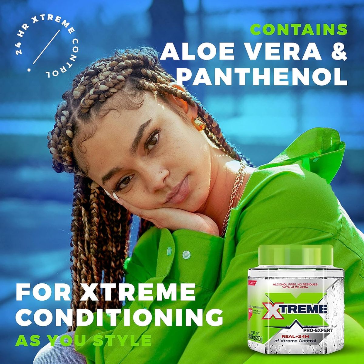 Xtreme Wetline - Gel Pro - Expert (Aloe Vera & Panthénol) - Colorful Black