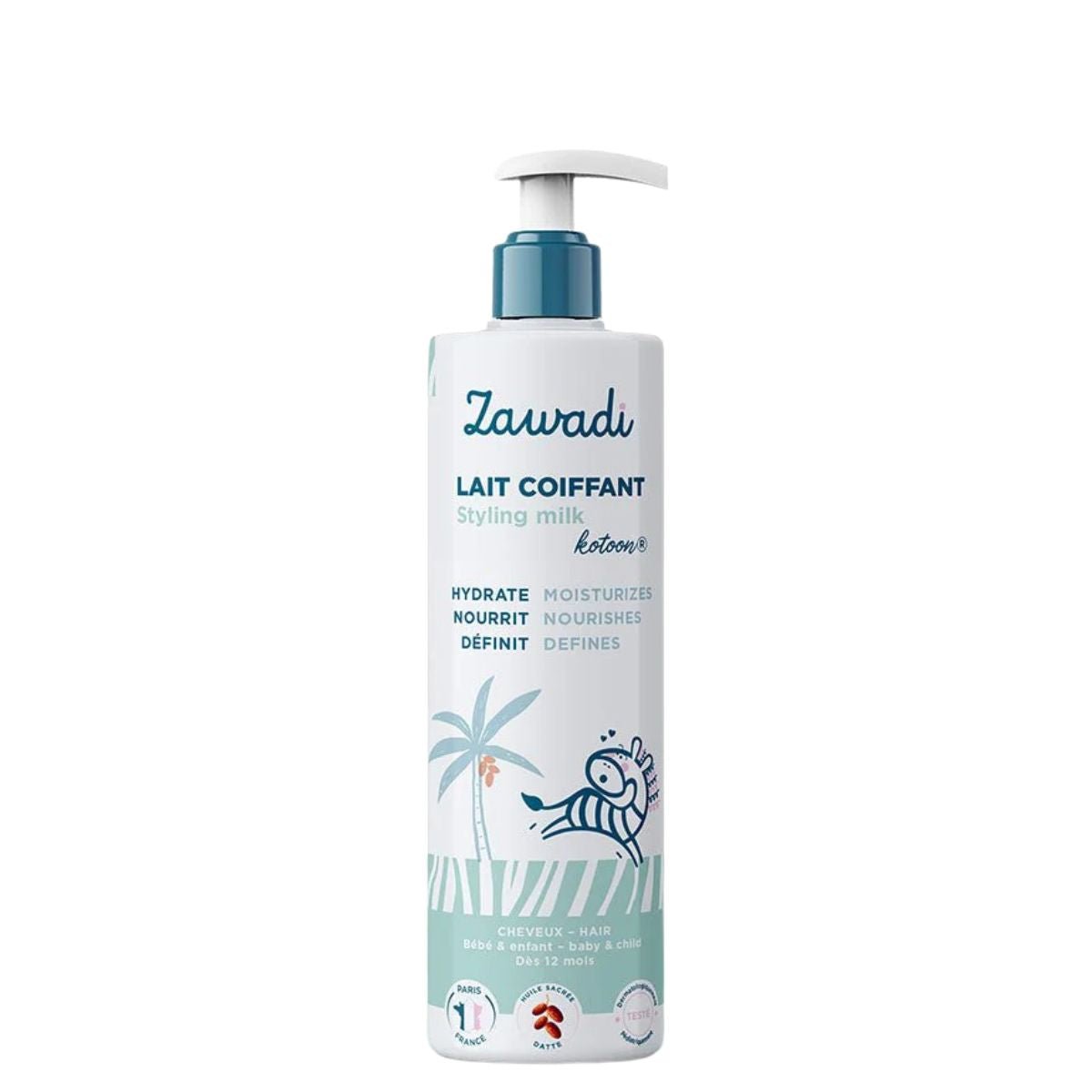 Zawadi • Lait Coiffant (définissant boucles Kotoon® cheveux texturés) - Colorful Black