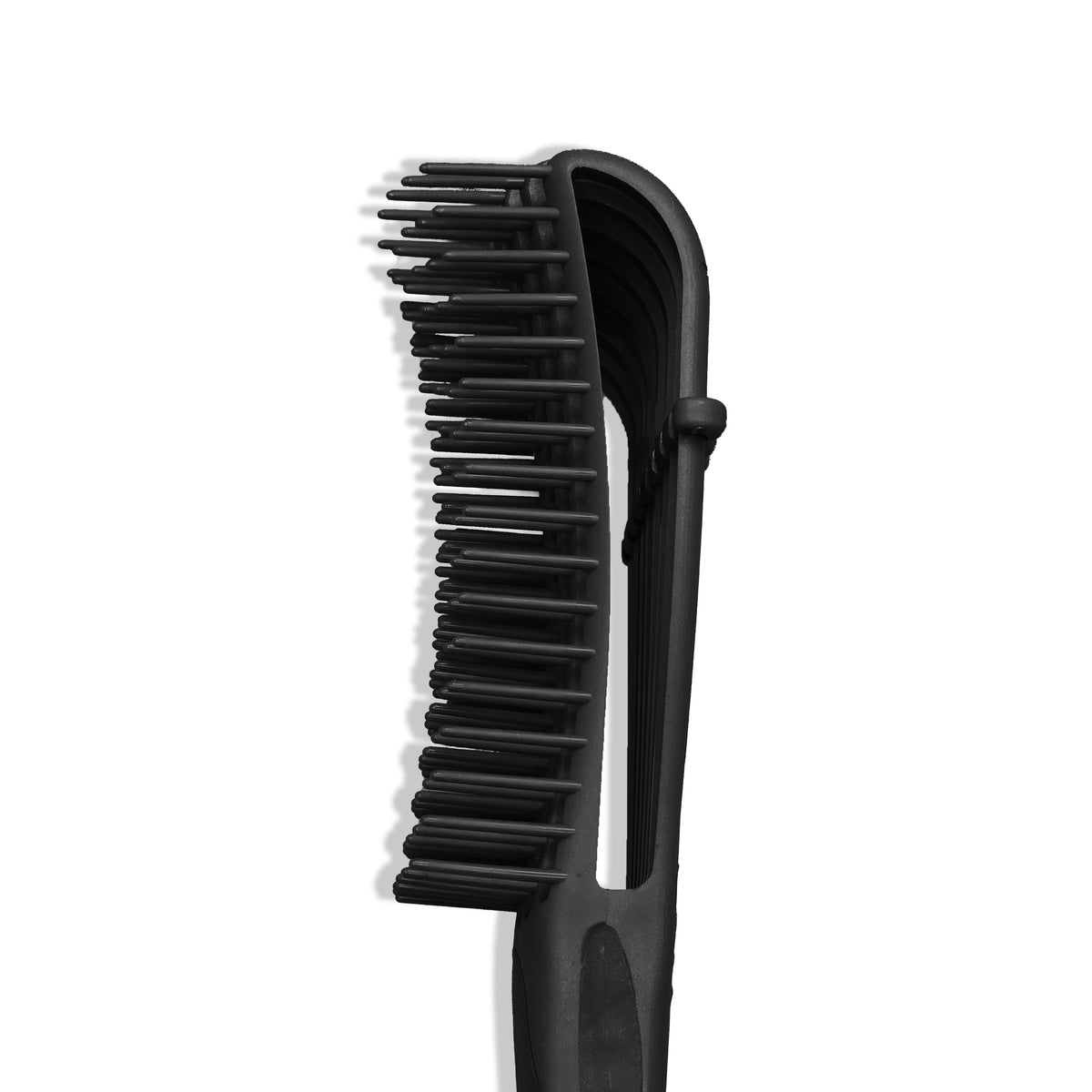Colorido negro - Cepillo desenredante flexible - Diosa negra (negro)