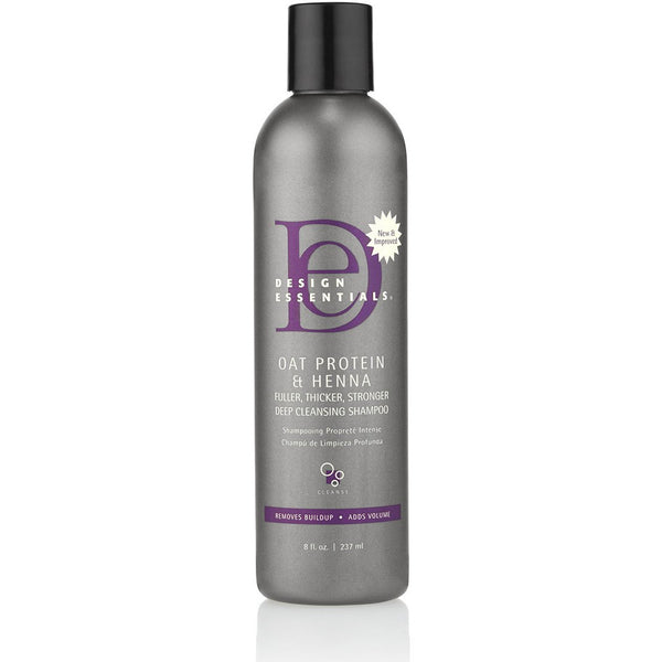 Design Essentials - Oat Protein & Henna Deep Cleansing Shampoo