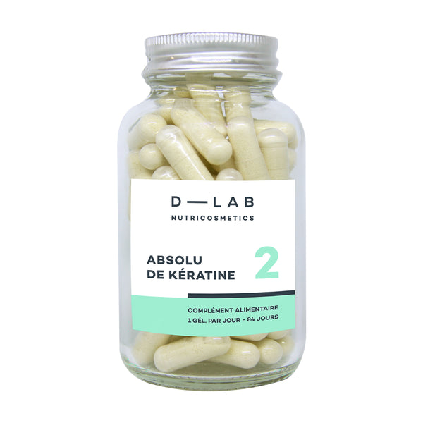 D-Lab - Complément alimentaire - Absolu Kératine - 3 mois