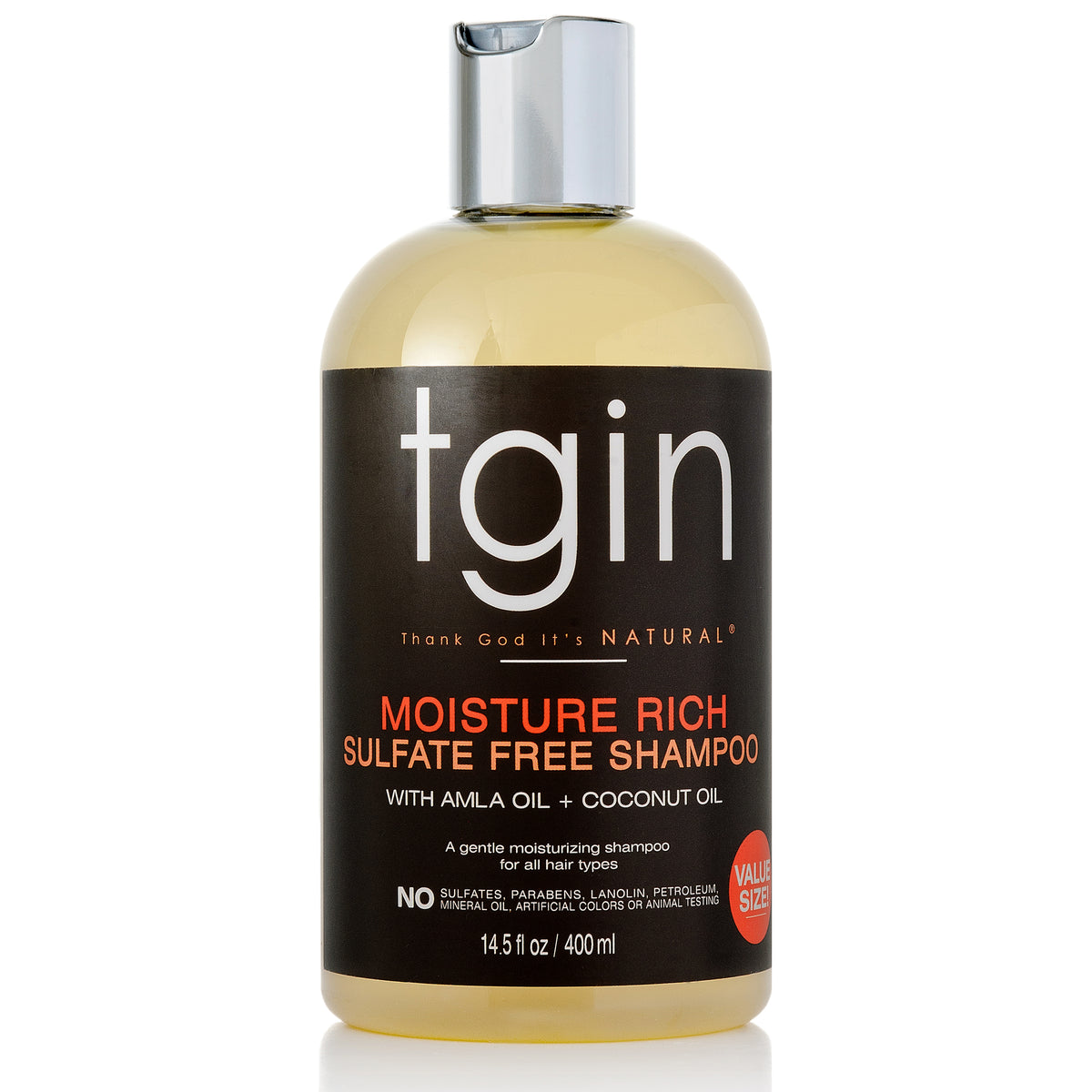 TGIN - Moisture Rich Sulfate Free Shampoo (Shampoing hydratant)