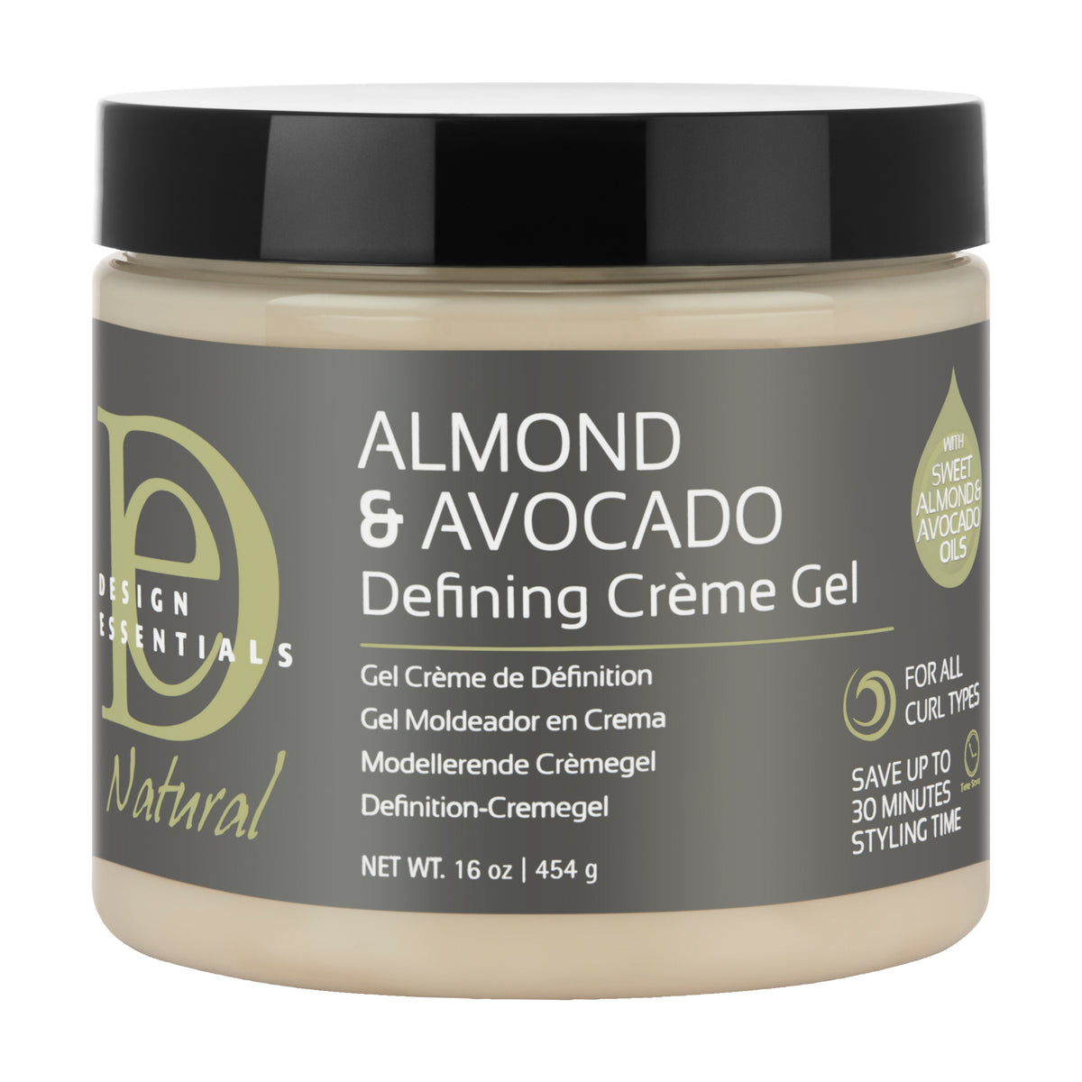 Design Essentials Natural - Almond & Avocado Defining Crème Gel