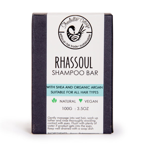SheaButter Cottage - Shampoing Solide au Rhassoul (100g)